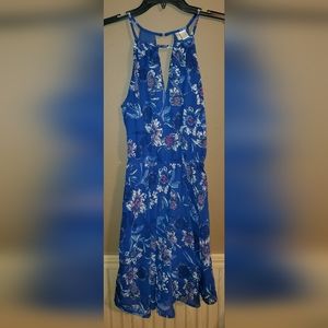 Beautiful blue floral dress